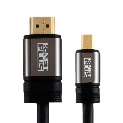 کابل K-NET Plus HDMI to micro HDMI 2.0 4K 1.8m + گارانتی