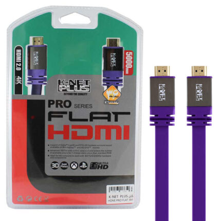 کابل k-net plus hdmi v2.0 pro flat